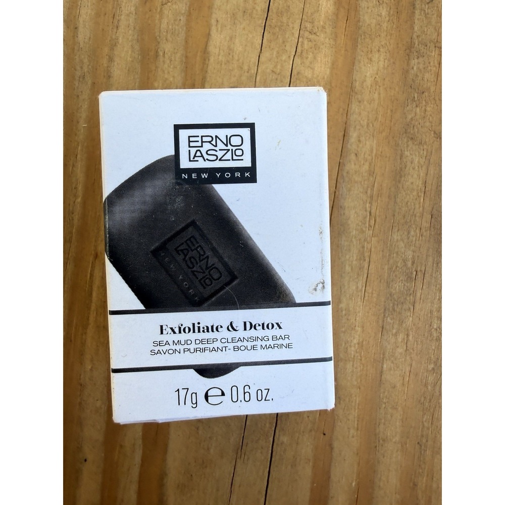 Erno Laszlo SEA MUD Deep Cleansing Bar Travel Size 17 G  /  .6 oz x 4 NIB